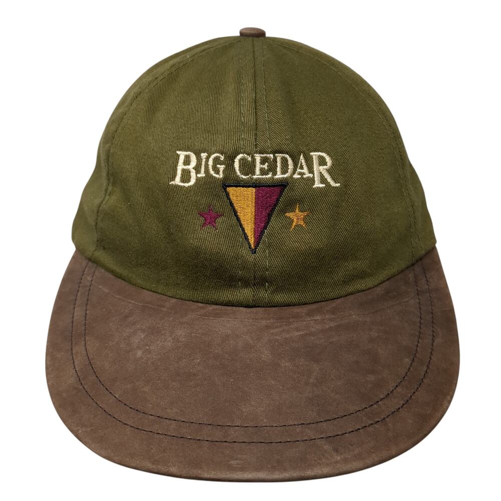 Big Cedar Slideback Baseball Cap Multicolor One Size J&M Vintage Made Canada